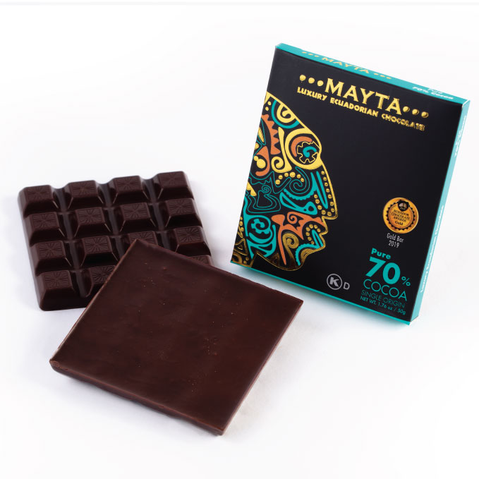 70% Pure Luxury Dark Chocolate | Chocolate Product | Blooming Emotions